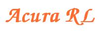 Rendering -Acura RL - using Zapf Chancery