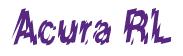 Rendering -Acura RL - using Nervous