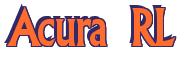 Rendering -Acura RL - using Flair