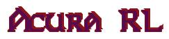 Rendering -Acura RL - using Norman Normal