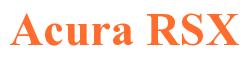 Rendering -Acura RSX - using Times New Roman Bold