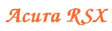 Rendering -Acura RSX - using Zapf Chancery