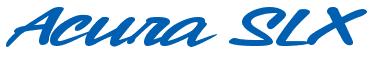 Rendering -Acura SLX - using Chicago Style