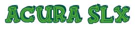 Rendering -Acura SLX - using FinkBold