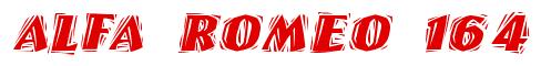 Rendering -Alfa Romeo 164 - using Cut Ragged