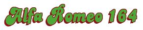 Rendering -Alfa Romeo 164 - using Friends