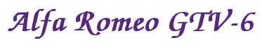 Rendering -Alfa Romeo GTV-6 - using Zapf Chancery