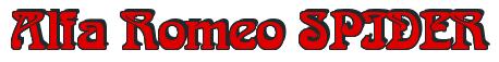 Rendering -Alfa Romeo SPIDER - using Romaneste