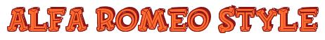 Rendering -Alfa Romeo Style - using FinkBold