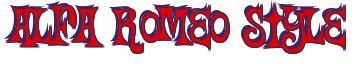 Rendering -Alfa Romeo Style - using Fantasy