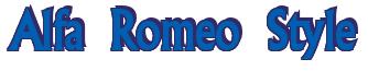 Rendering -Alfa Romeo Style - using Flair