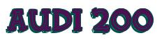 Rendering -Audi 200 - using FinkBold