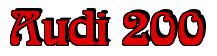 Rendering -Audi 200 - using Romaneste