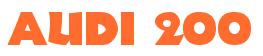 Rendering -Audi 200 - using Informal