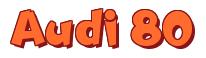 Rendering -Audi 80 - using Team Spirit