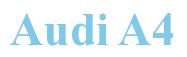 Rendering -Audi A4 - using Times New Roman Bold