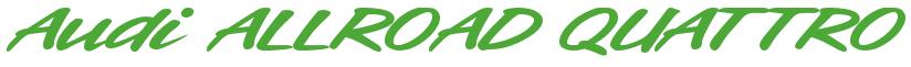 Rendering -Audi ALLROAD QUATTRO - using Chicago Style
