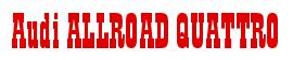 Rendering -Audi ALLROAD QUATTRO - using Bill Board