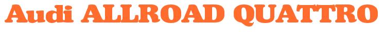 Rendering -Audi ALLROAD QUATTRO - using Broadside