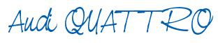 Rendering -Audi QUATTRO - using Neville Script