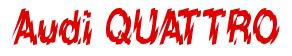 Rendering -Audi QUATTRO - using Nervous