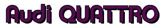Rendering -Audi QUATTRO - using Charlet