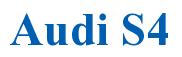 Rendering -Audi S4 - using Times New Roman Bold