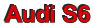Rendering -Audi S6 - using Arial Bold