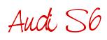 Rendering -Audi S6 - using Neville Script