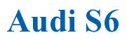Rendering -Audi S6 - using Times New Roman Bold