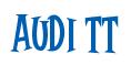Rendering -Audi TT - using Cooper Latin