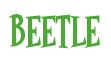Rendering -BEETLE - using Cooper Latin