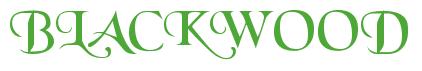 Rendering -BLACKWOOD - using Black Chancery