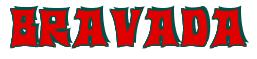Rendering "BRAVADA" using Machohouse