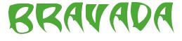 Rendering "BRAVADA" using Slasher