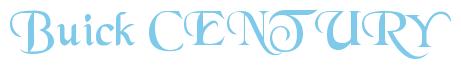 Rendering -Buick CENTURY - using Black Chancery