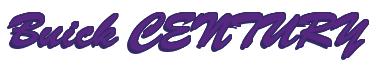 Rendering -Buick CENTURY - using Brush Script