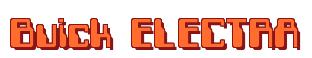 Rendering -Buick ELECTRA - using Computer Font