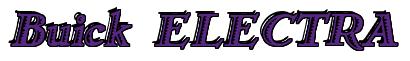 Rendering -Buick ELECTRA - using Romana