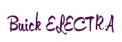 Rendering -Buick ELECTRA - using Memo