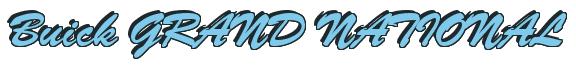 Rendering -Buick GRAND NATIONAL - using Brush Script