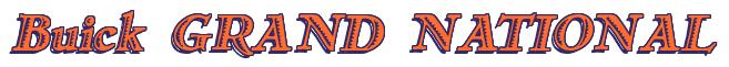 Rendering -Buick GRAND NATIONAL - using Romana
