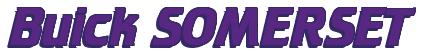 Rendering "Buick SOMERSET" using Cruiser
