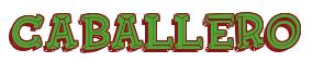 Rendering -CABALLERO - using FinkBold