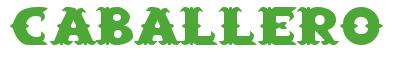 Rendering -CABALLERO - using Saloon