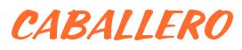 Rendering -CABALLERO - using Casual Script
