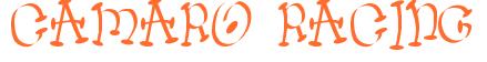 Rendering "CAMARO RACING" using Wacko