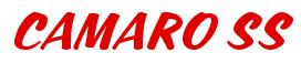 Rendering "CAMARO SS" using Casual Script