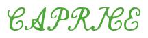 Rendering "CAPRICE" using Commercial Script