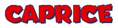 Rendering "CAPRICE" using Team Spirit